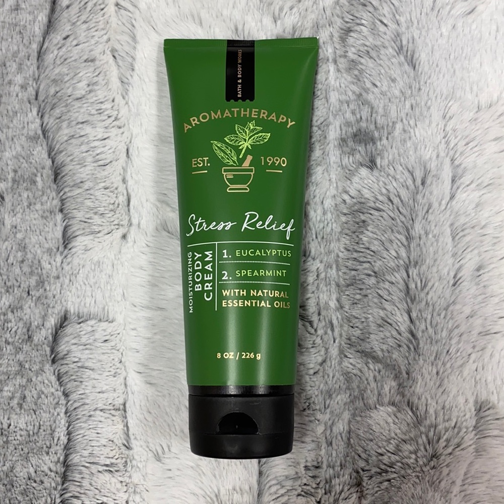 NWT Bath and Body Works Stress Relief body cream